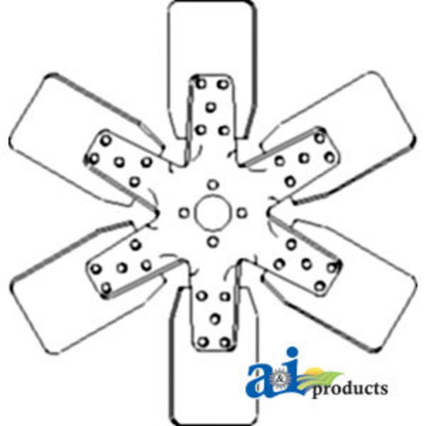 A & I Products Fan, 6 Blade 0.1
